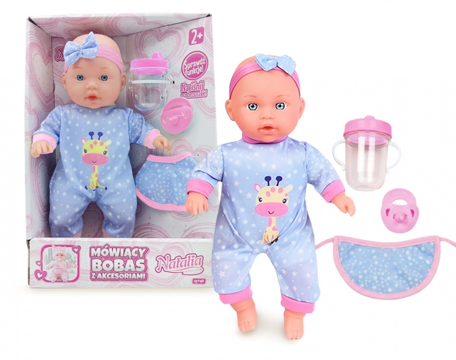 Hovoriaca bábika bábätko Natalia 30 cm