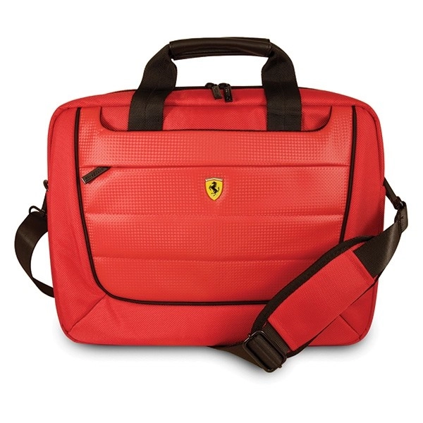 Ferrari Scuderia taška na notebook 16″ červená