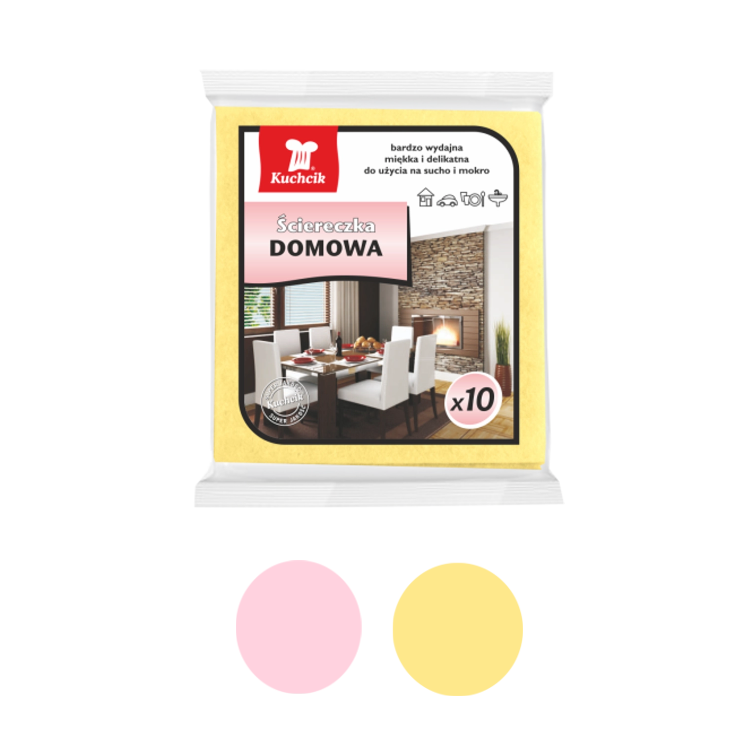 Domáce kuchynské utierky KUCHCIK 10 ks