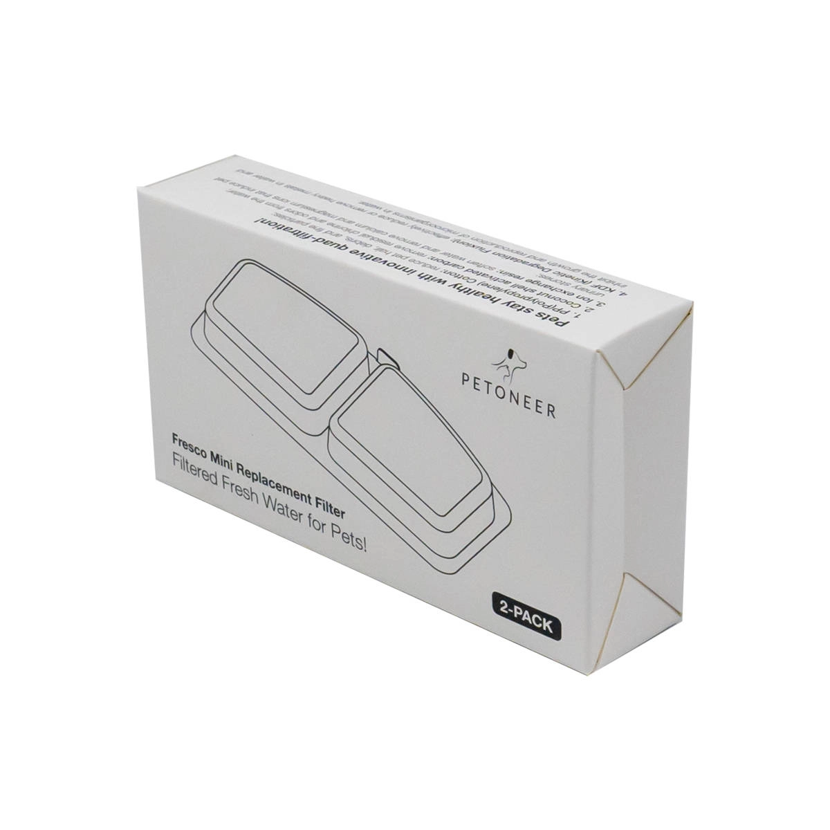 E-shop Petonee filtry pro vodní fontánku FS040 2 ks