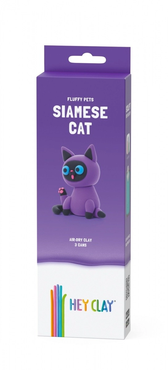 Modelovacia hmota Hey Clay figúrka Siamská mačka