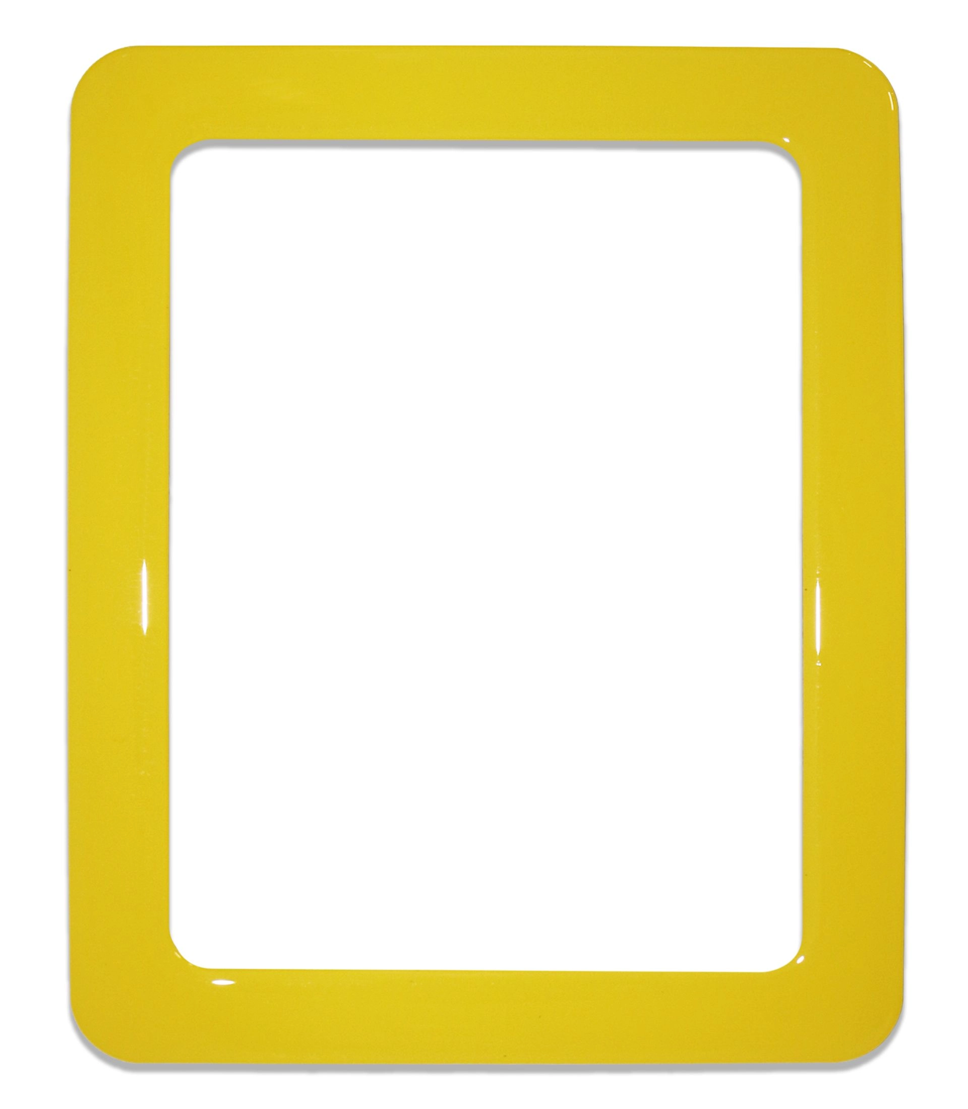 E-shop Magnetický samolepiaci rámik s rozmermi 19,0 x 23,8 cm – žltý