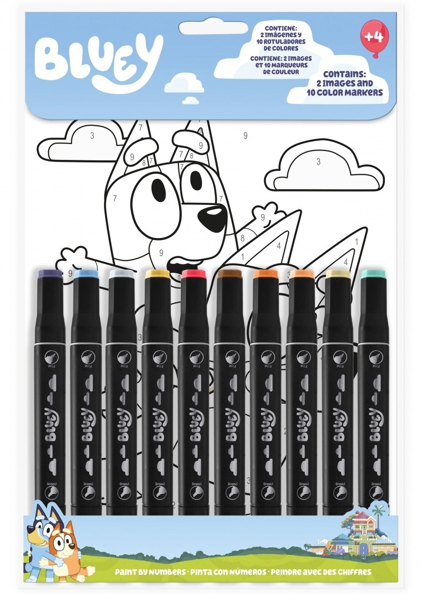 E-shop Maľovanie podľa čísel Bluey