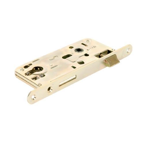 E-shop Bezpečnostný zadlabávací vložkový zámok K102, 90/80, pravolevý, biely zinok