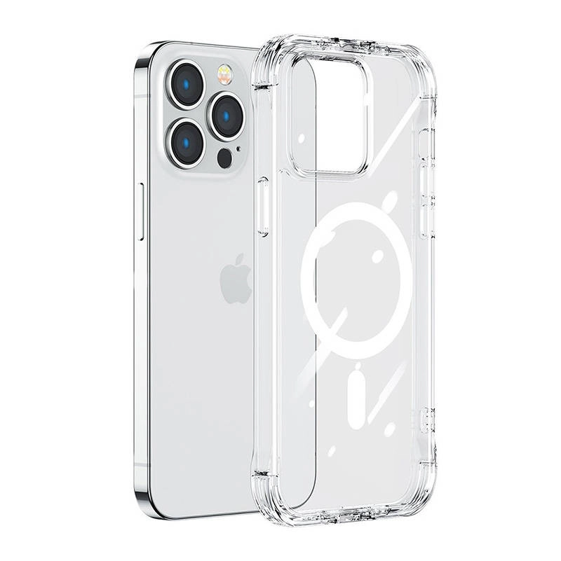 E-shop JOYROOM Magnetic Defender Apple iPhone 14 Pro - Podpora MagSafe - čiré