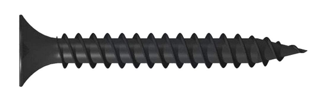 Skrutka do sadrokartónu 3,5 × 45 mm s hrubým závitom, fosfátovaná (500 ks)