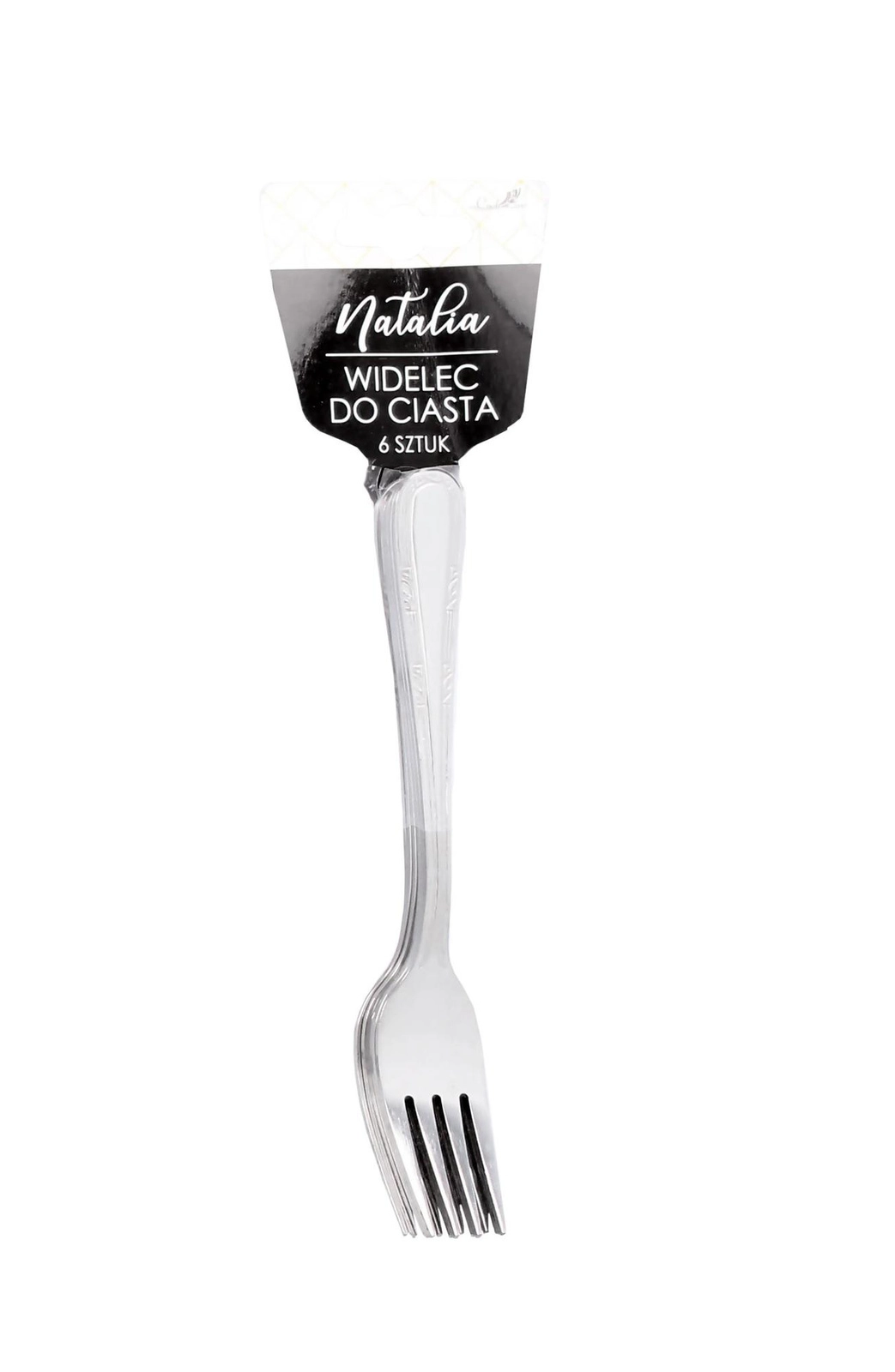 E-shop Chomik VIDLIČKA NA TORTY SET 6 ks sivá