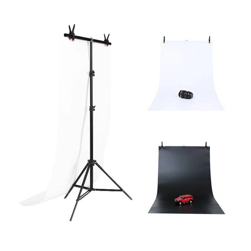 E-shop Stavebnica / Statív na pripevnenie fotografického pozadia Puluz 70x200cm + fotografické... 026431