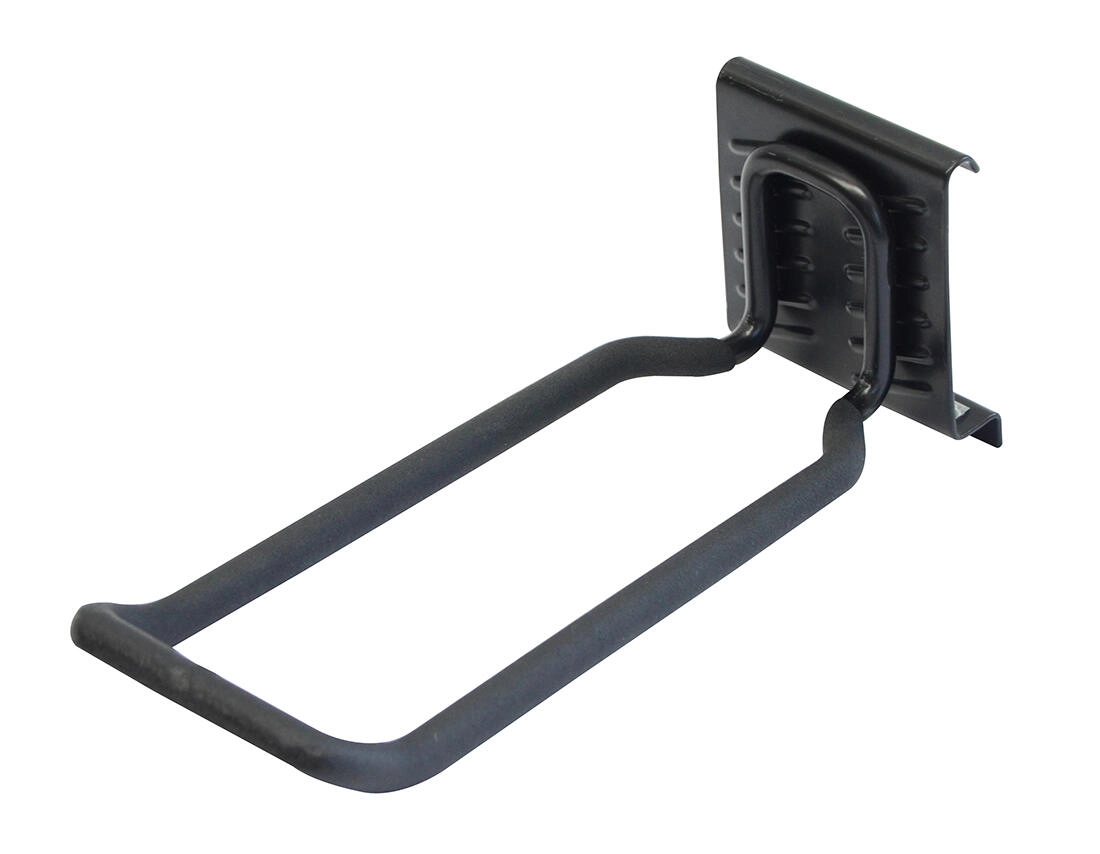 E-shop Dvojitý uzavretý hák pre závesný systém na náradie MAT 24 × 8,5 × 9 cm