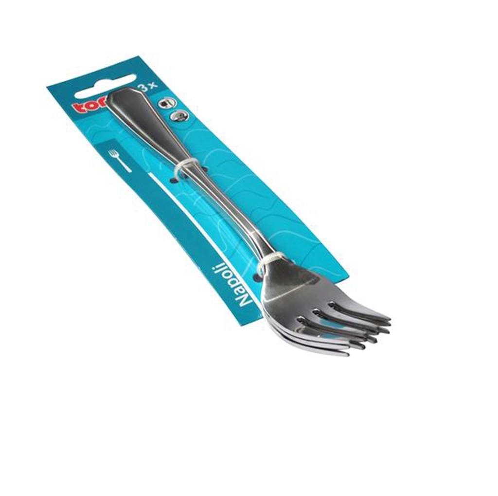 E-shop TORO Vidlička jedálenská Napoli, 3 ks