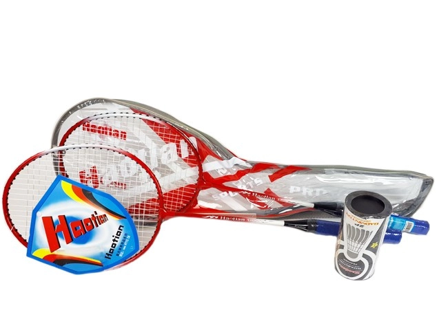 badmintonová sada s košíkmi v puzdre