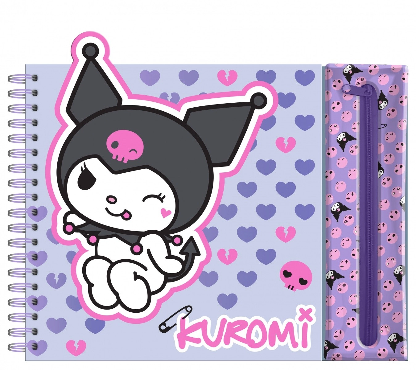 E-shop Kreatívna súprava Kuromi Hello Kitty s pastelky