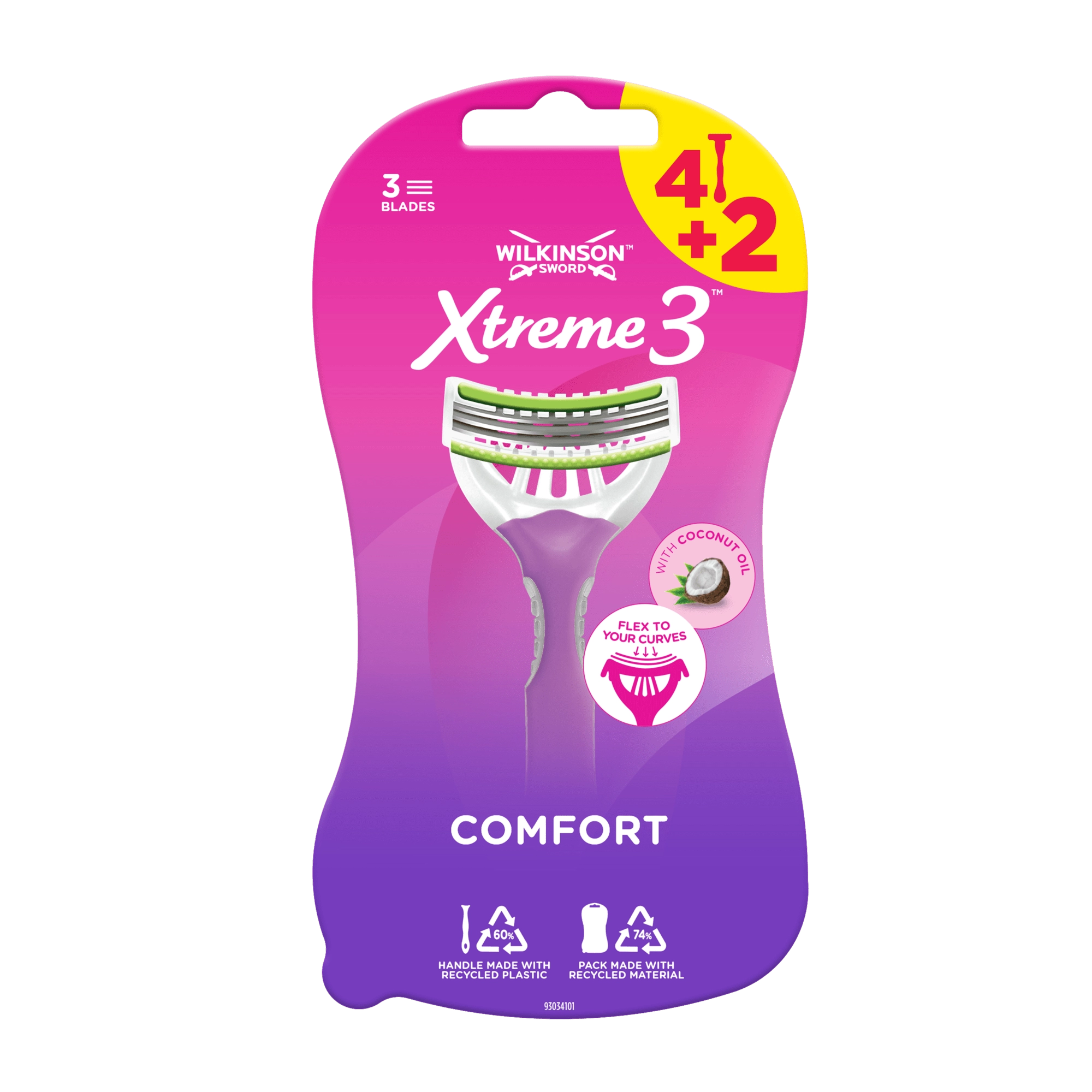E-shop Wilkinson Sword Xtreme 3 Beauty 6 Ks