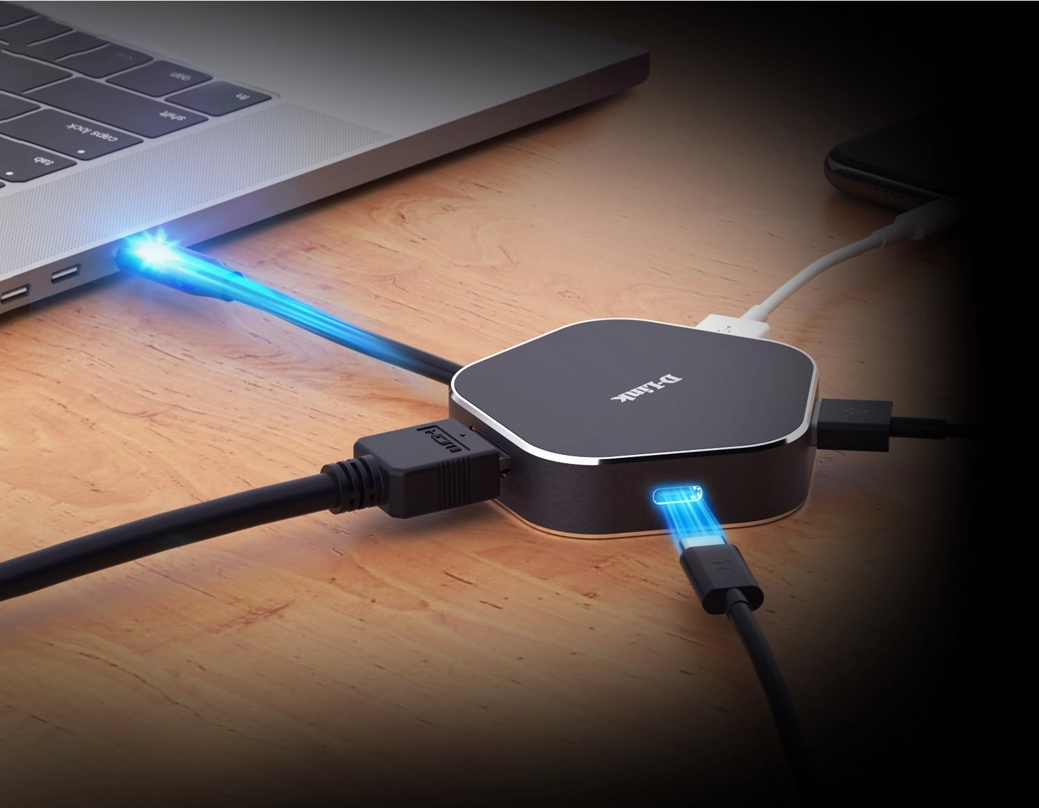 D-Link viacportový adaptér USB-C s HDMI
