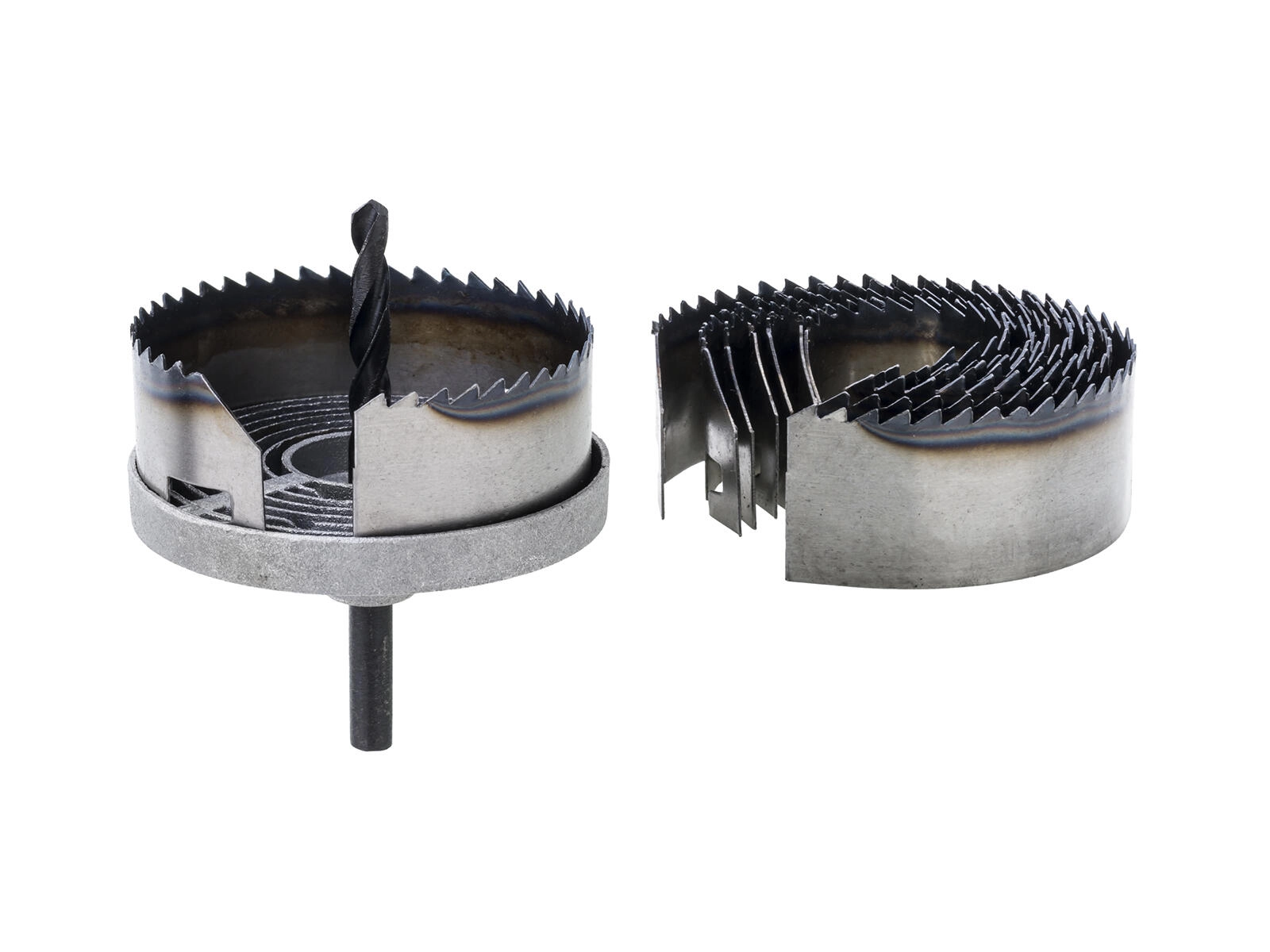 Sada vykružovacích píl 2" na drevo a sadrokartón, 7 dielov