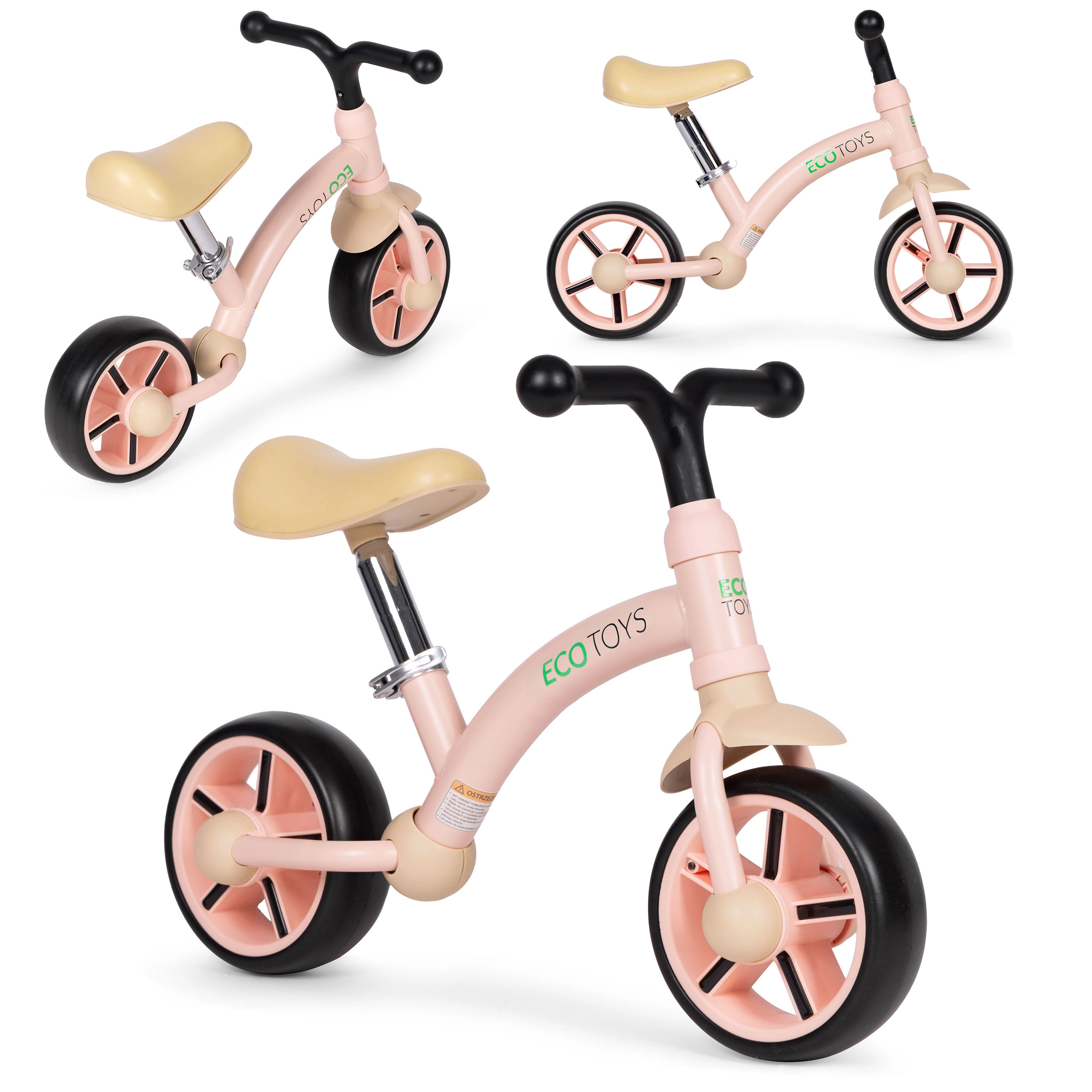 E-shop Detské odstrkovadlo ECO TOYS ružové