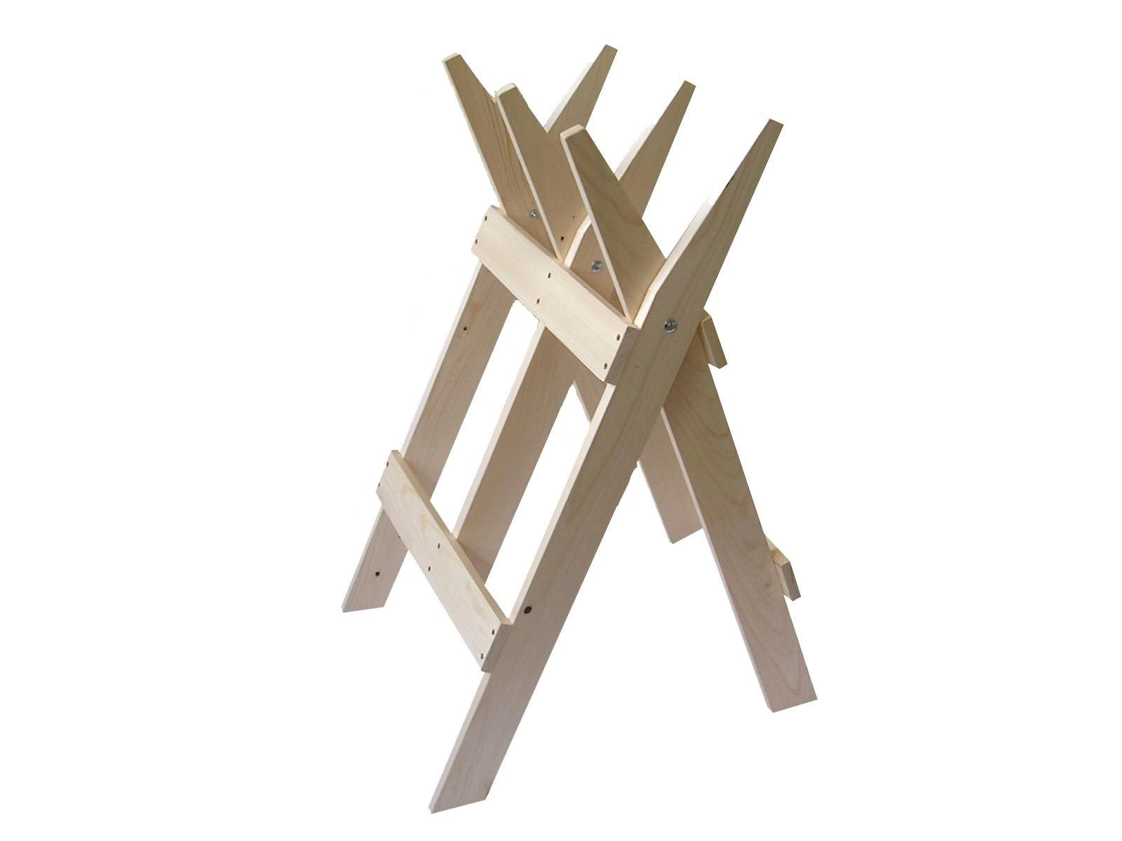 Skladacia drevená koza zo smreku 70 × 90 cm