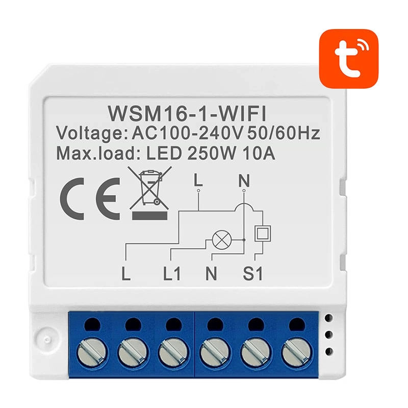 E-shop Inteligentný Wi‑Fi spínací modul Avatto s podporou TUYA