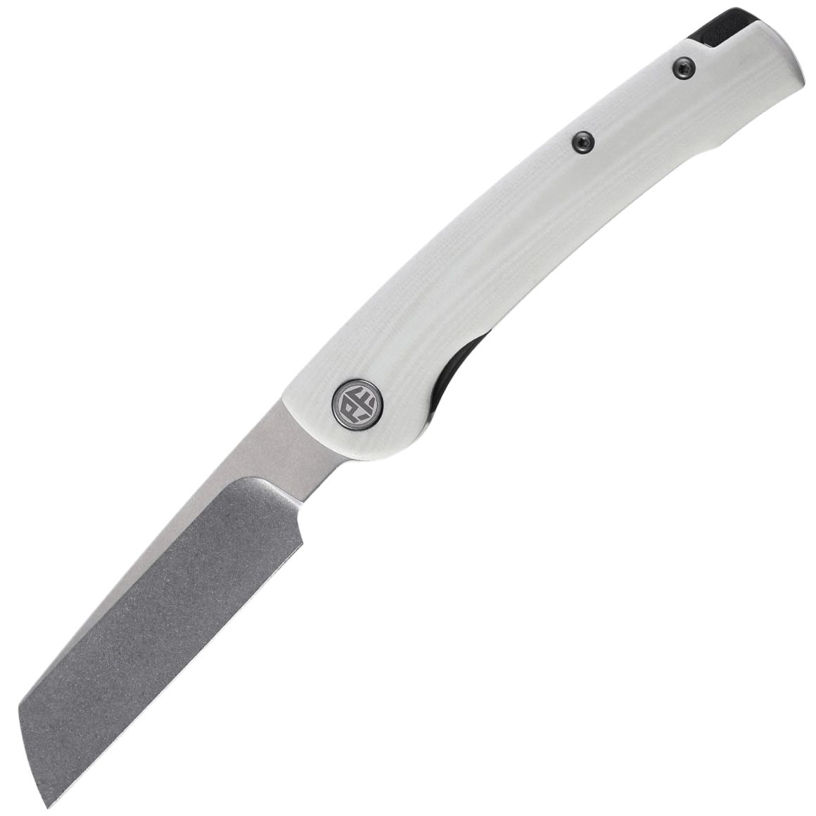 E-shop Petrified Fish PFE04 Scholar Stonewashed 154CM White G10 PFE04WW