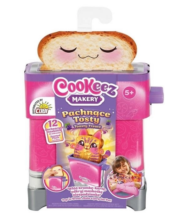 E-shop Cookeez Makery voňavé toasty – prekvapenie plyšák