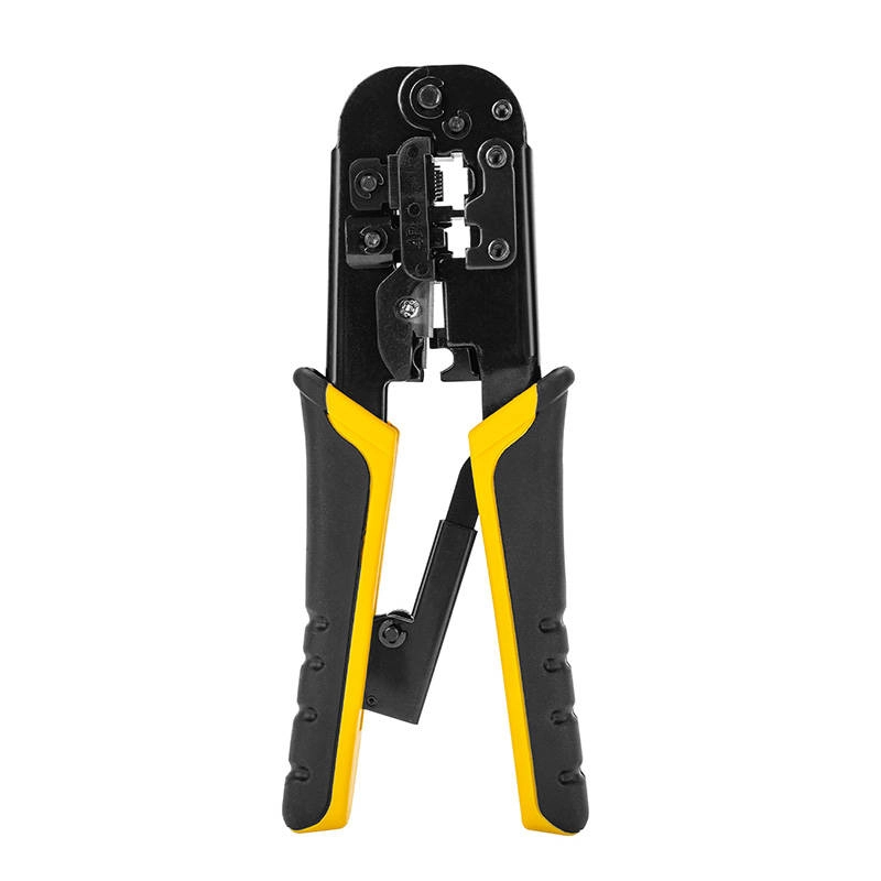 Deli Tools krimpovacie kliešte na sieťové konektory RJ45/RJ14/RJ12/RJ9 (4/6/8P)