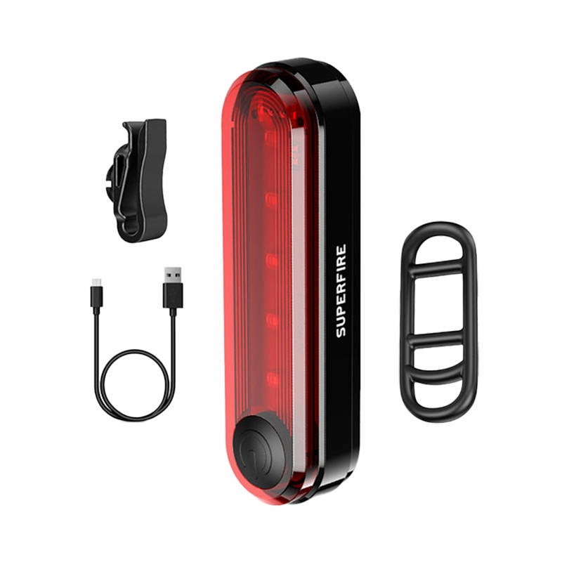 E-shop Superfire BTL01 USB zadné čierne