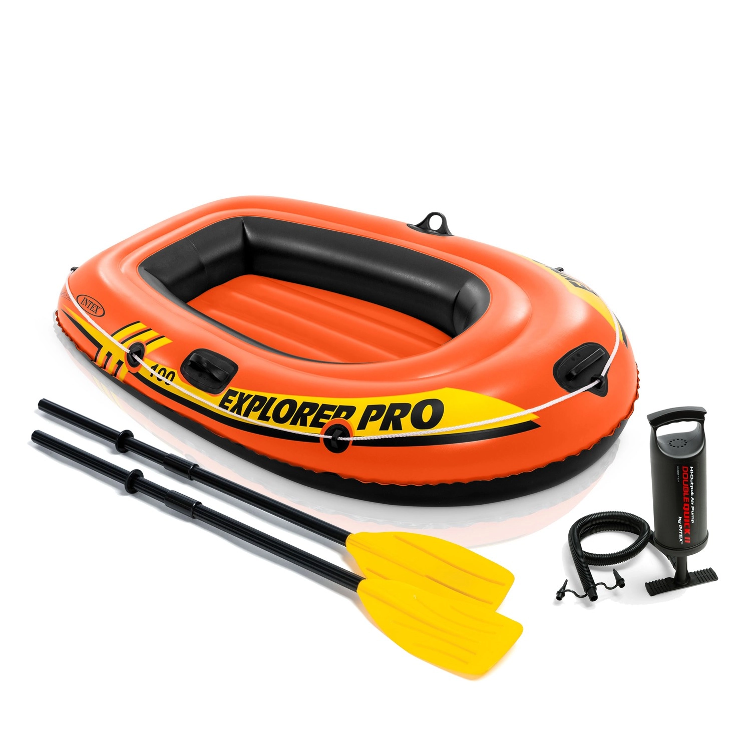 E-shop Nafukovací čln Intex Explorer Pro 100 set 160 × 94 × 29 cm s pádlami a pumpou