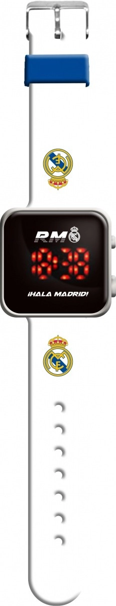LED hodinky s kalendárom Real Madrid