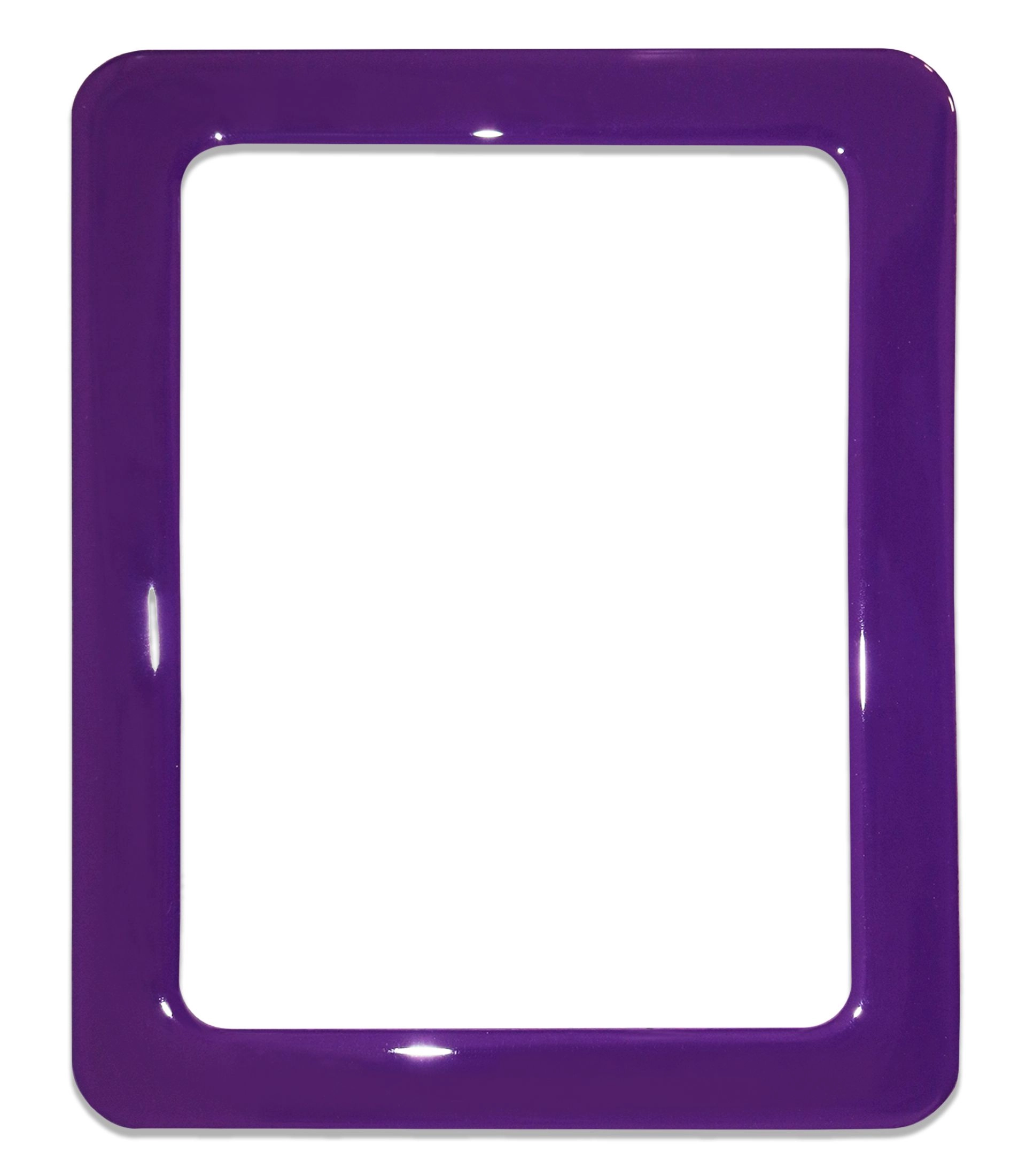 E-shop Magnetický samolepiaci rámček o veľkosti 19,0 × 23,8 cm – fialový