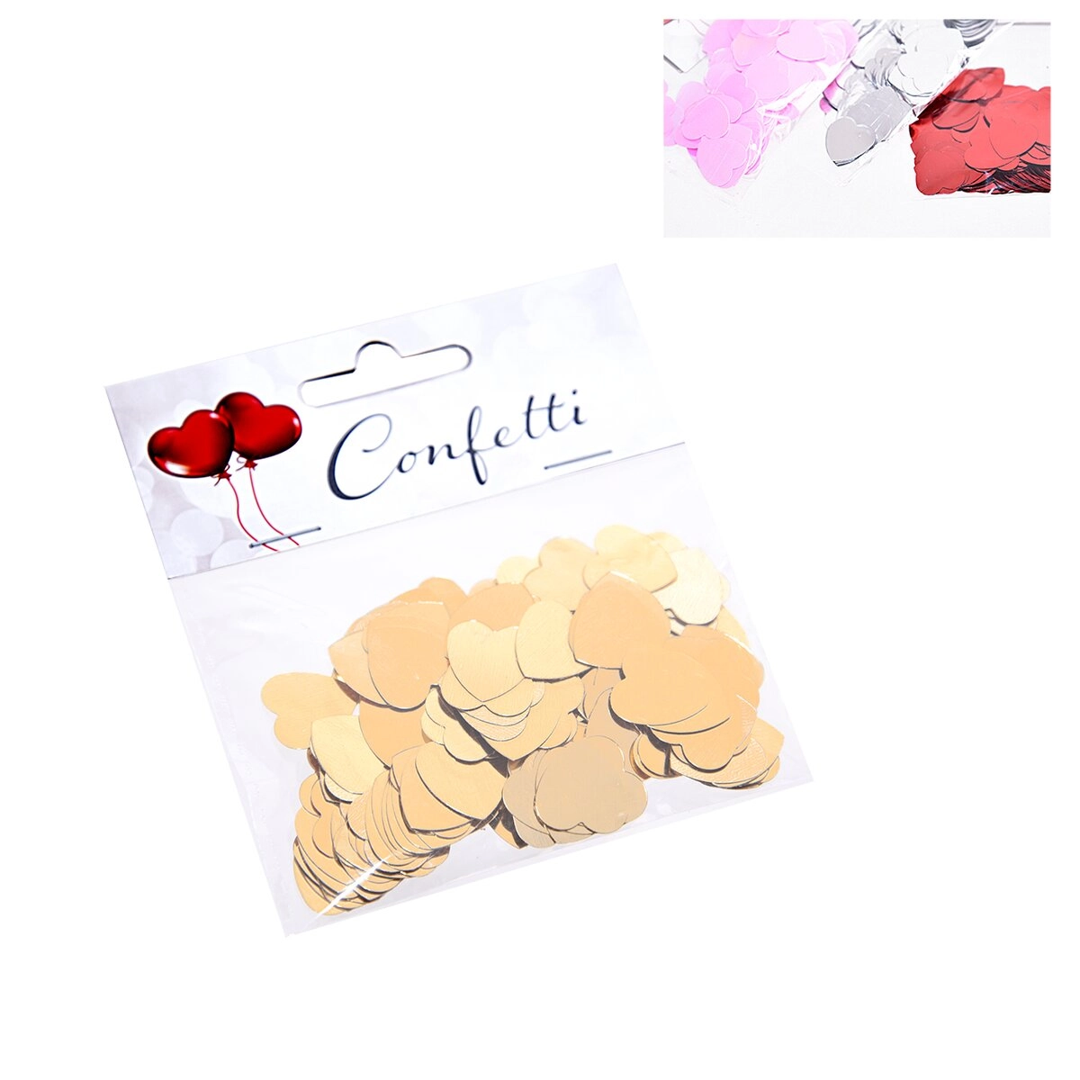 E-shop Konfety v tvare srdca 15 g (mix 4 variantov)