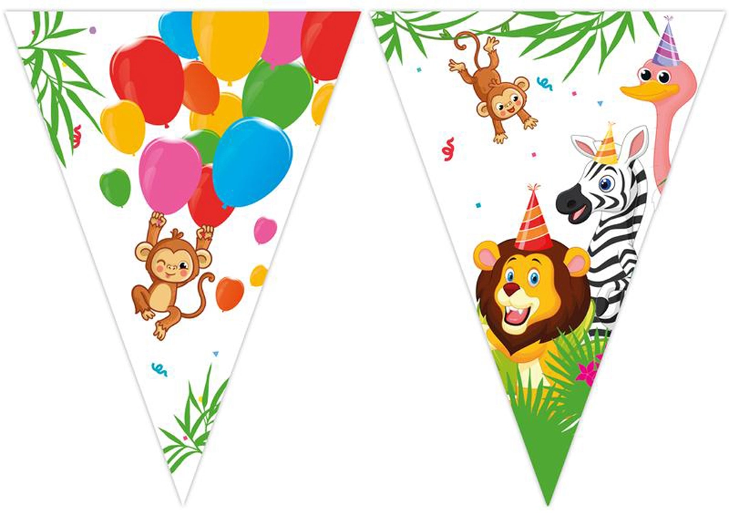 E-shop Procos Girlanda vlajočková Džungľa party 2,3 m
