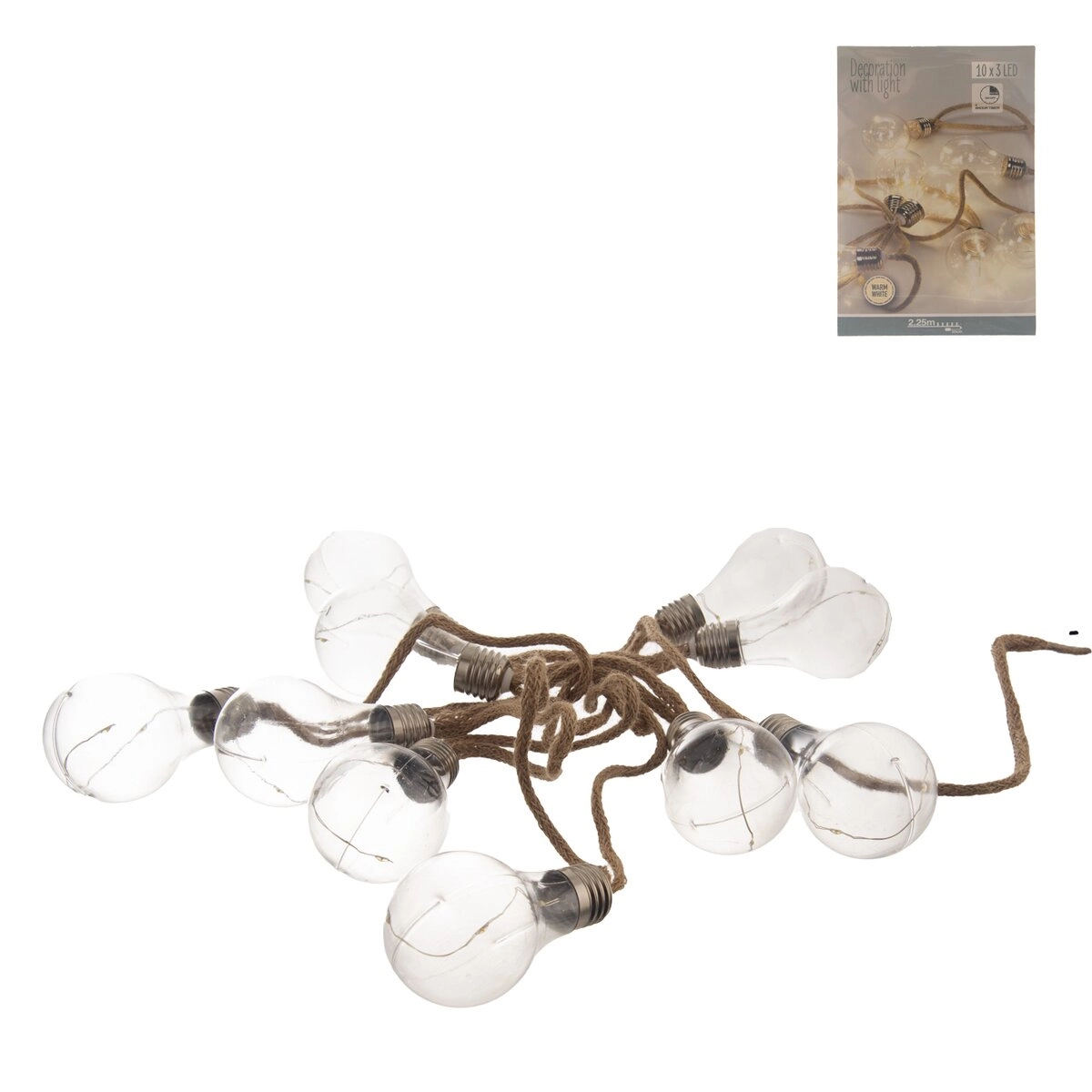 E-shop LED svetelný povraz 30 LED