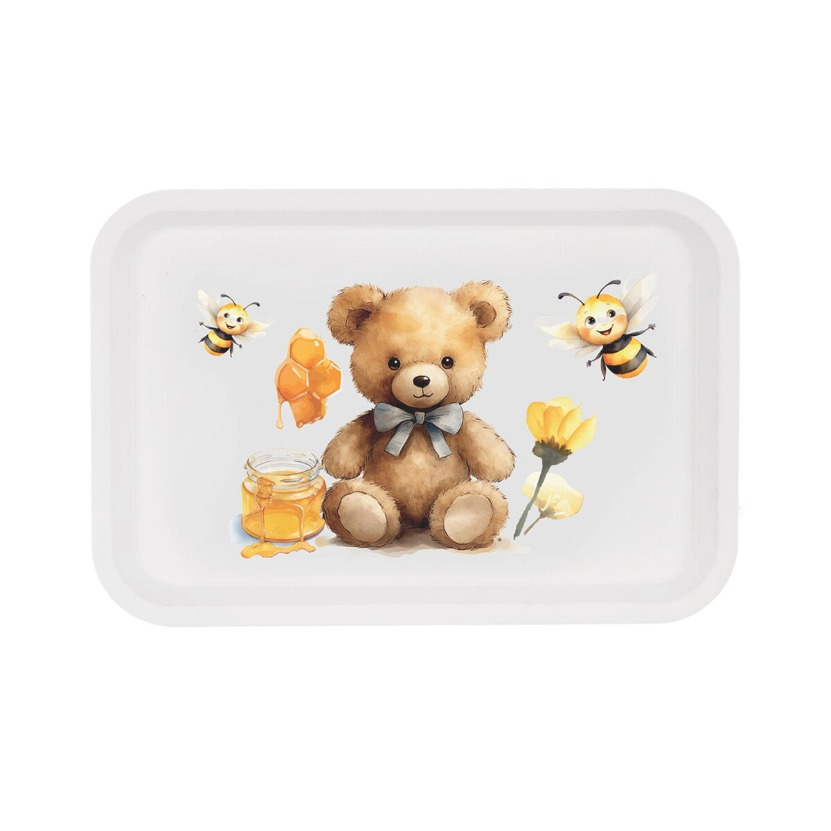 E-shop Orion Servírovacia detská tácka MEDVEDÍK 30,5x21 cm