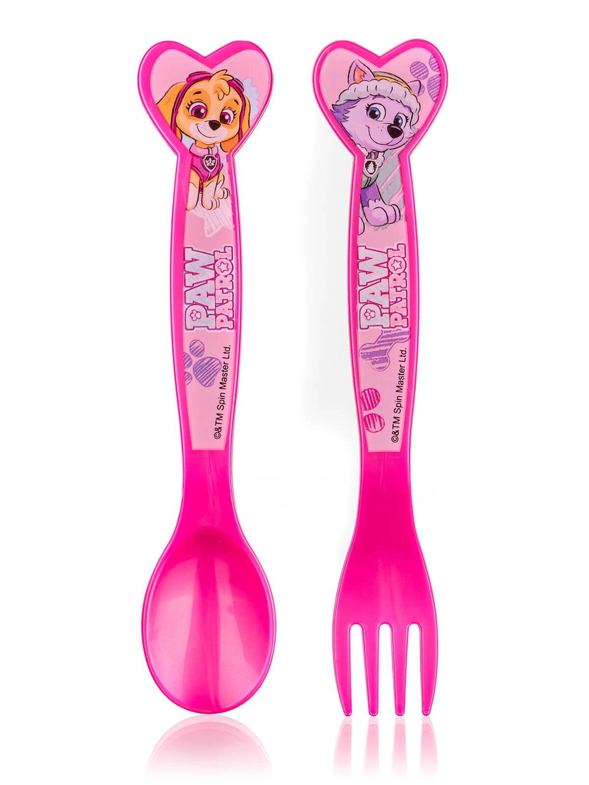 E-shop Detský plastový príbor PATROLA GIRL – 2-dielna sada