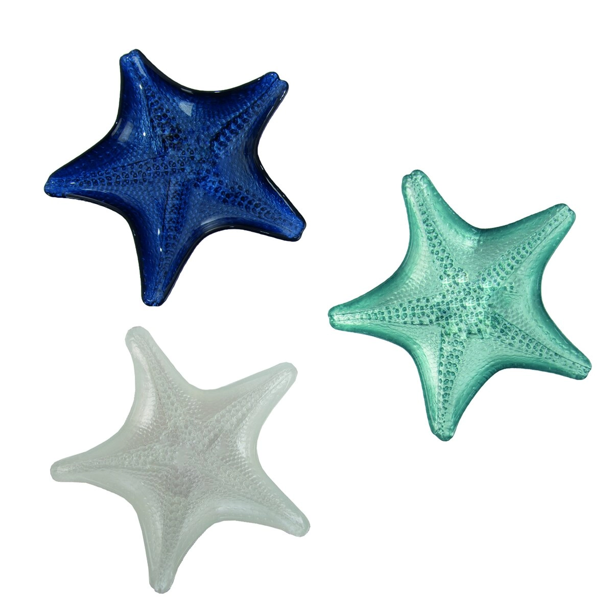 E-shop Sklenená miska SEA s motívom morskej hviezdice 20 cm