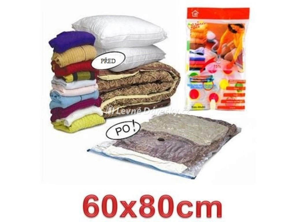 E-shop Gacek vákuové vrecia 60x80cm sada 10ks