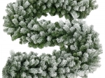 Zasnežená vianočná girlanda 270 cm RUHHY