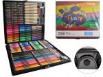 Súprava na maľovanie a kreslenie v kufríku 288 kusov