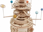 Drevený mechanický model slnečnej sústavy ROKR Orrery 3D puzzle