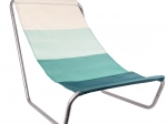 Tyrkysové skladacie záhradné lehátko + taška