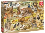 Puzzle Stavba Noemovej Archy 1000 Dielikov od Jumbo