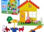 Stavebnica Peppa Pig domček s ihriskom, 26 dielikov