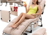 Sofotel ChillWell Dream skladacie turistické lôžko a záhradné lehátko s matracom