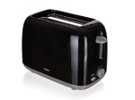 Hriankovač na 2 toasty, čierno‑sivý, 650–750 W
