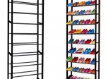 Kovový stojan na topánky pre 30 párov