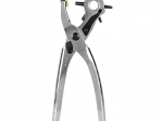 deli tools dierovacie kliešte na kožu 9" (strieborné)