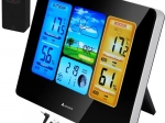 Bezdrôtová meteorologická stanica IZOXIS s farebným LCD displejom