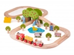 Drevená vláčikodráha Farma od Bigjigs Rail