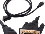 VGA na HDMI kábel s pozlátenými konektormi