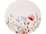 Porcelánový plytký jedálenský tanier MÁK 24 cm